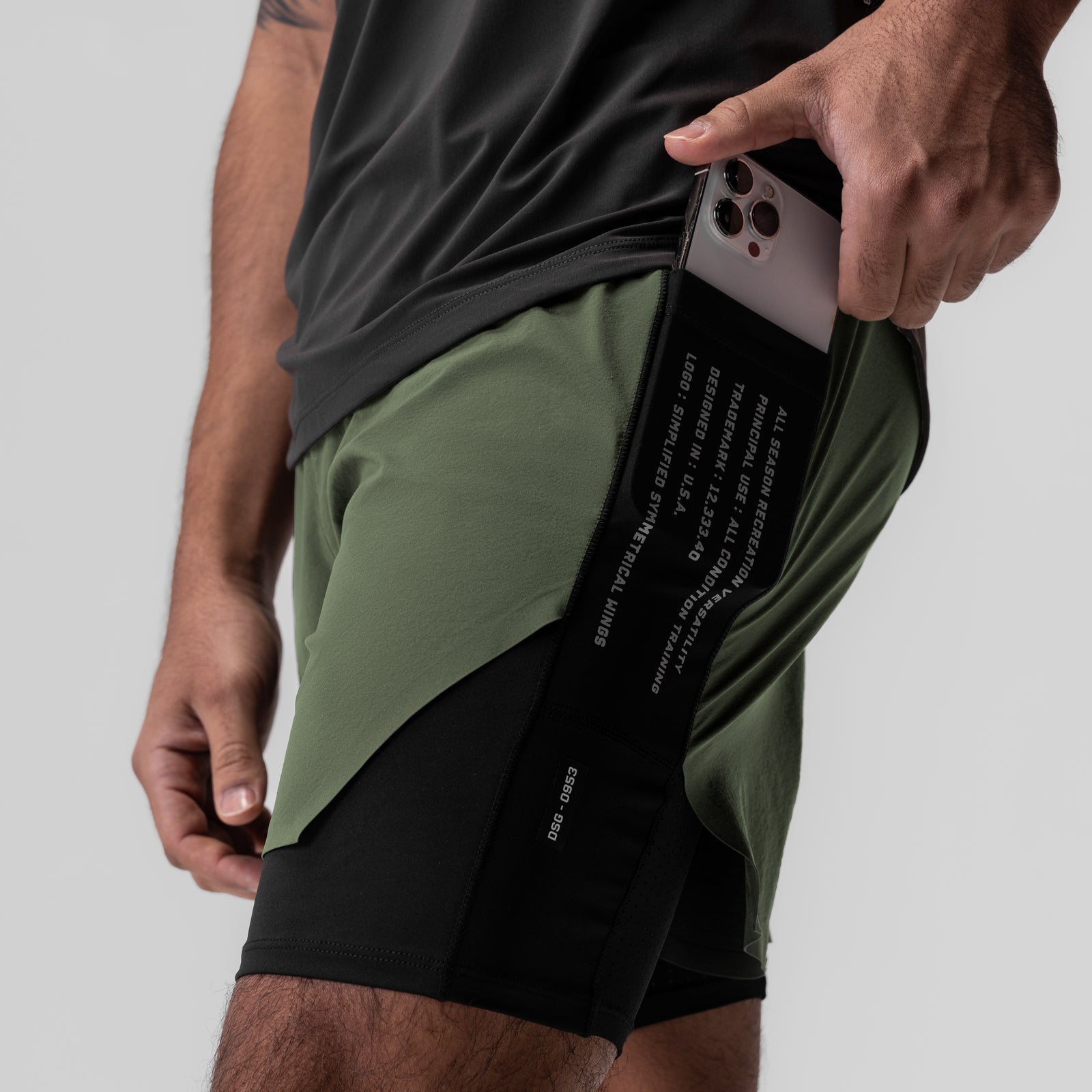 ASRV Aerotex Hybrid Short 5"- Lined