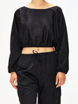 Leset Yoko Long Sleeve Blouson Top