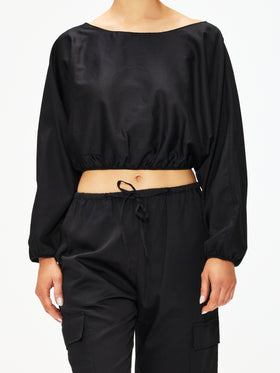 Leset Yoko Long Sleeve Blouson Top