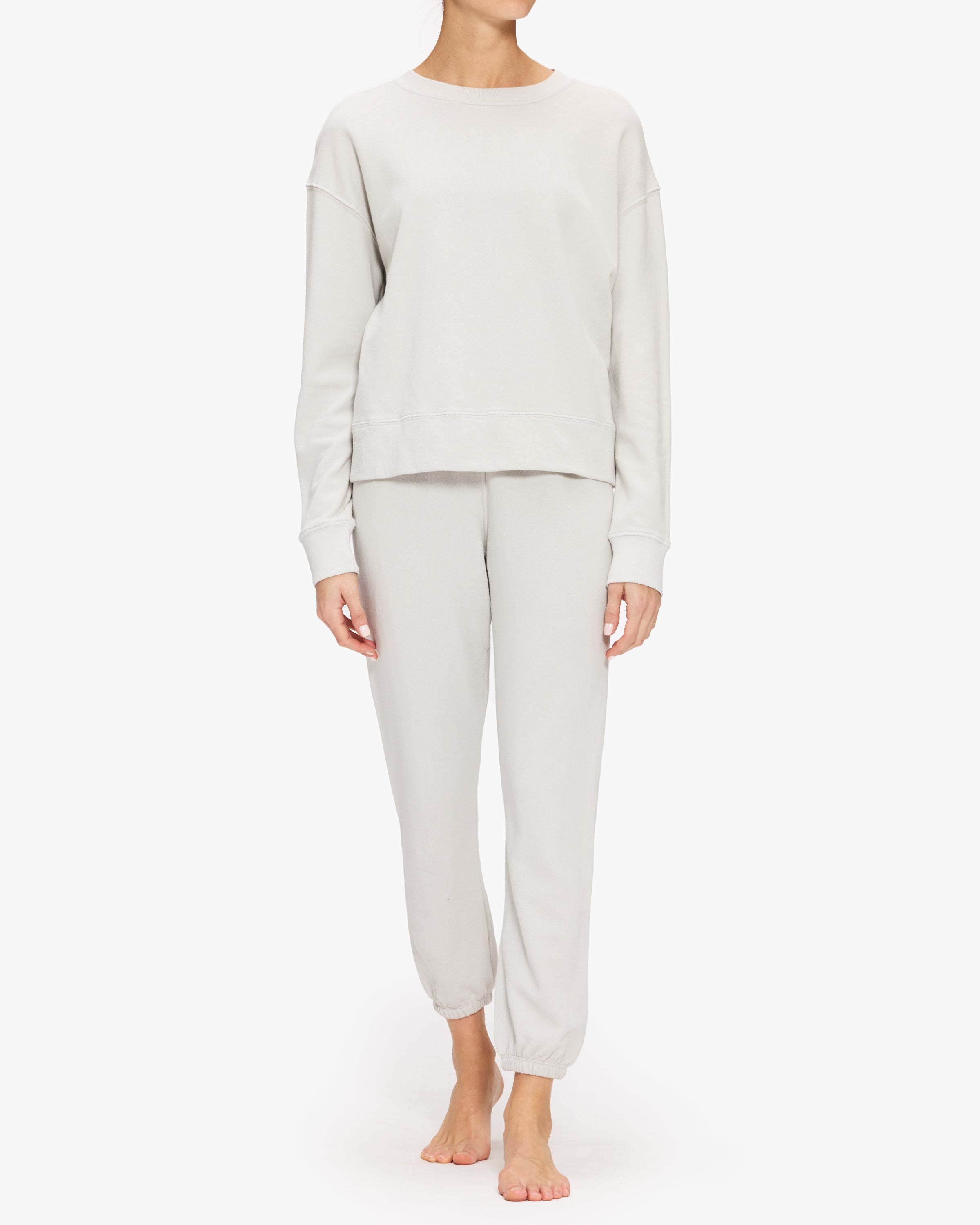 Perfect White Tee Tyler French Terry Pullover Sweatshirt