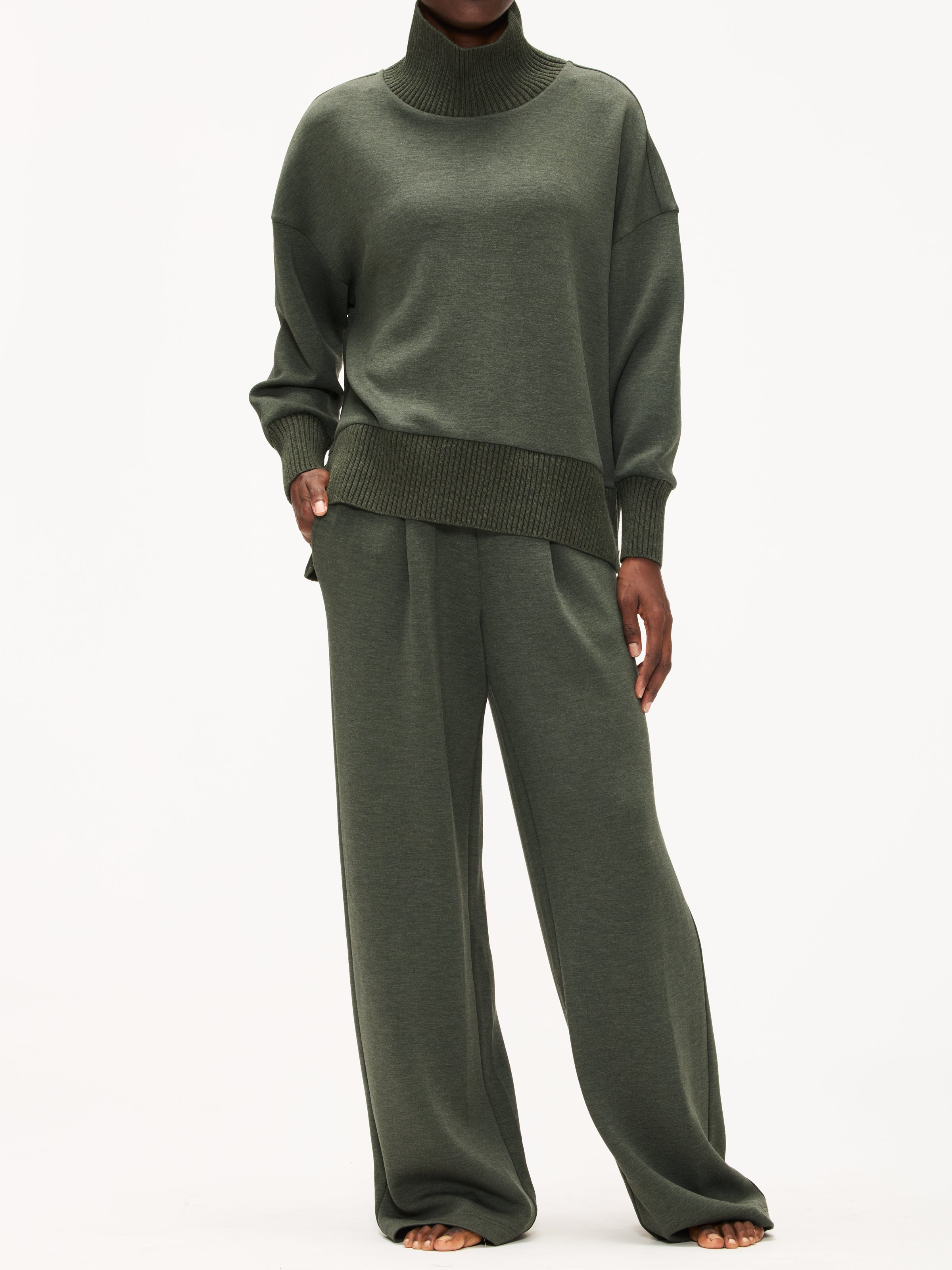 Varley Barker High Neck Sweat
