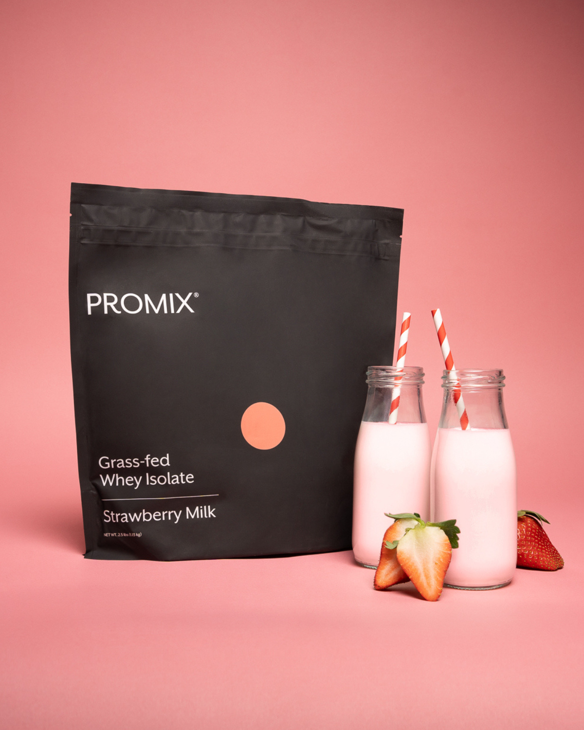 Strawberry Milk Whey Protein Isolate Powder