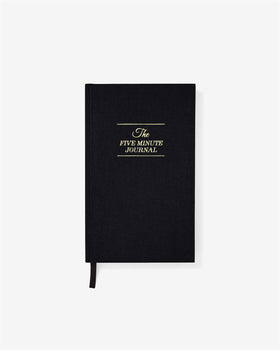 The Five Minute Journal - Bold Black