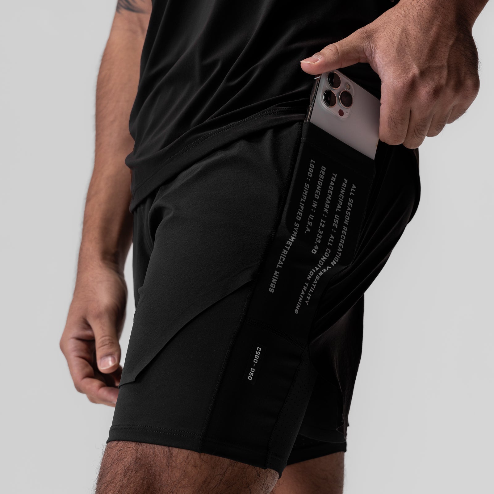 ASRV Aerotex Hybrid Short 5" - Lined