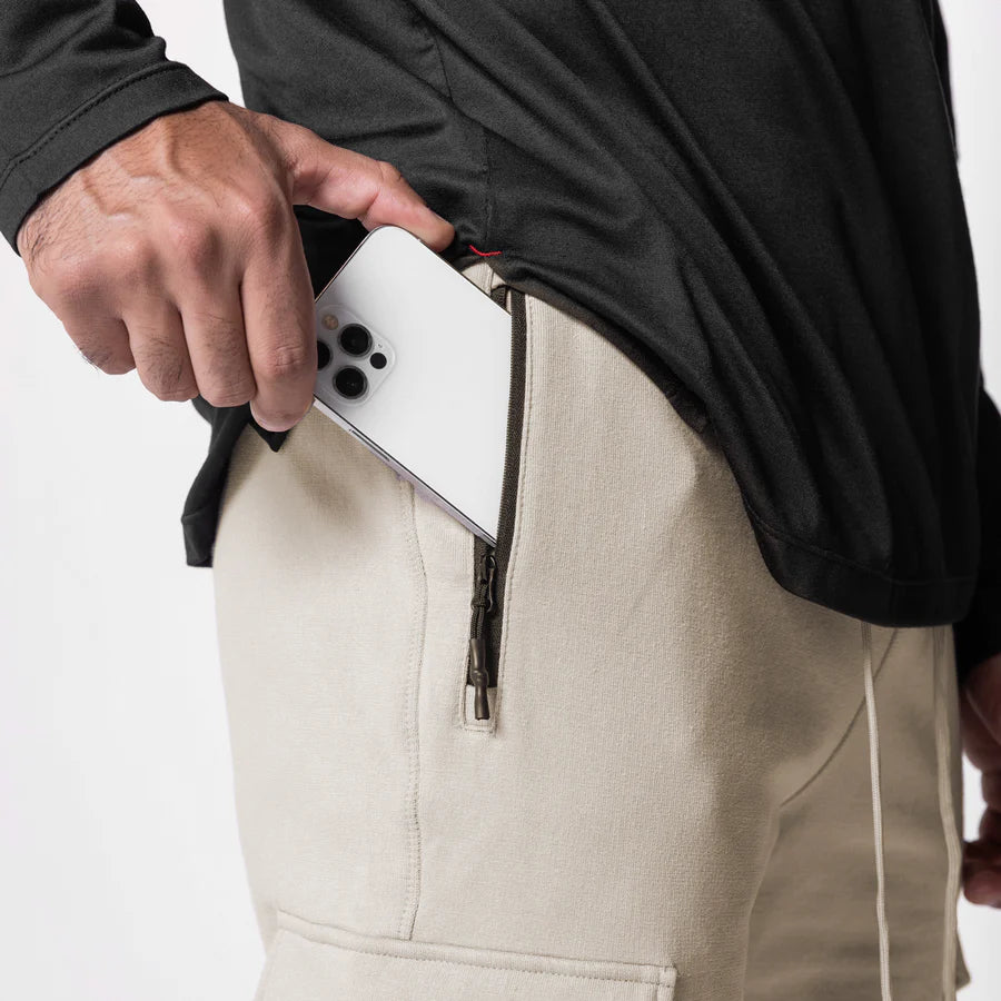 Asrv Tech-Terry Cargo High Rib Jogger