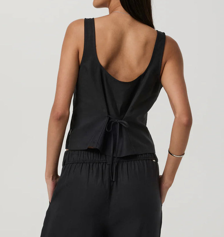 Vuori Trestles Twill Button Front Vest