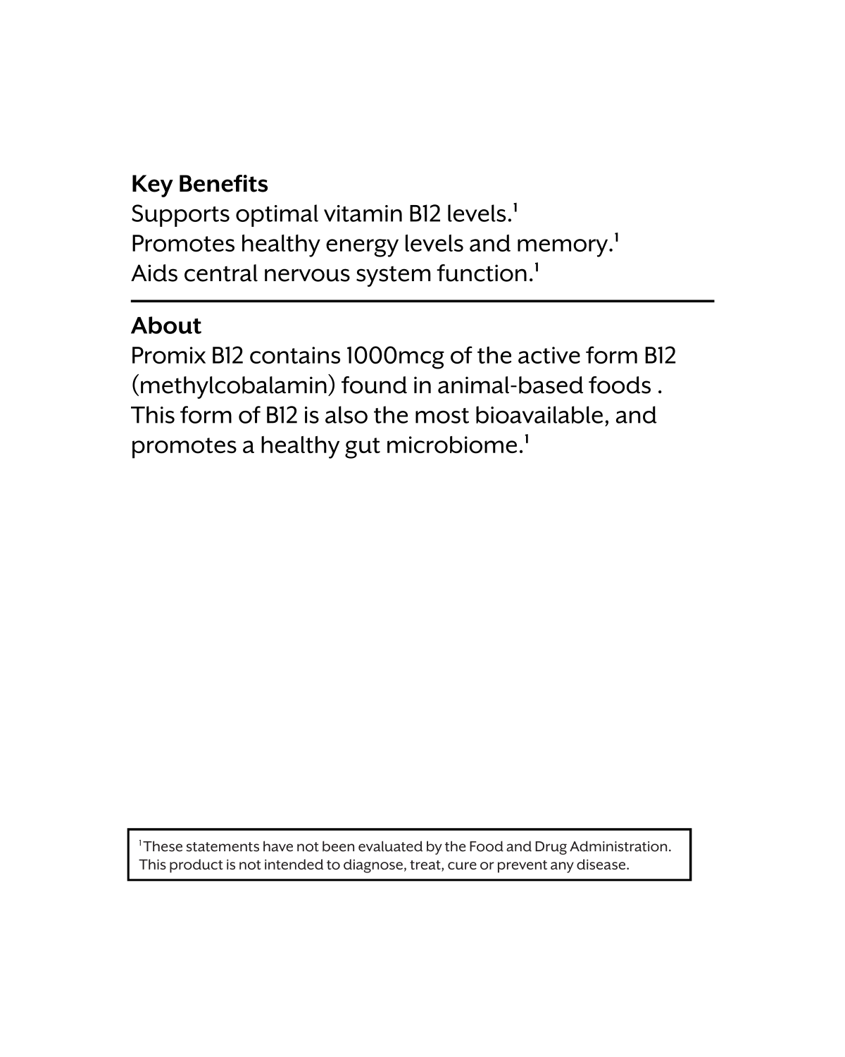 B12 (Methylcobalamin)